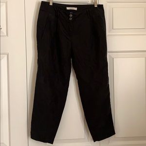 LOFT black Capri pants